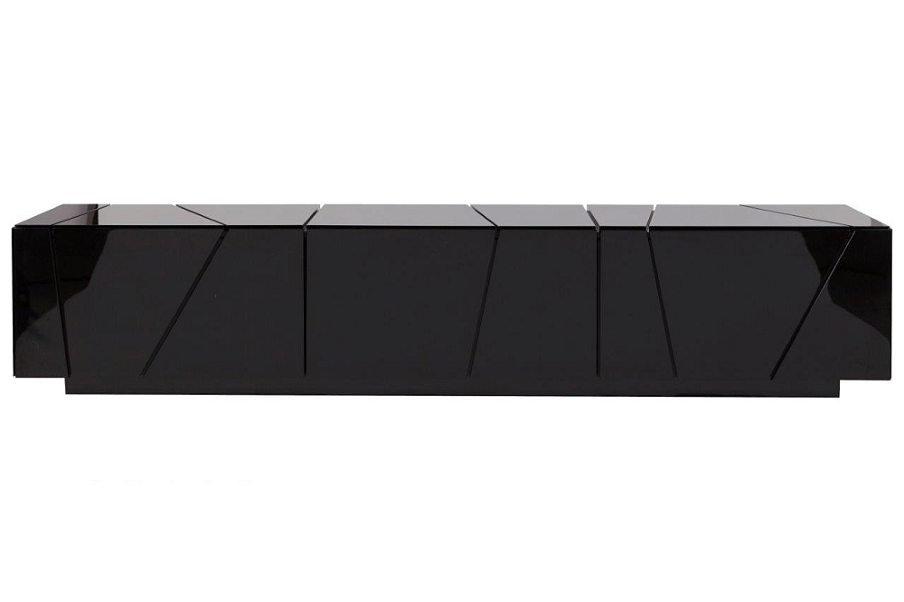 Тумба Carolina Starville Black Varnish Тумба Carolina Starville Black VarnishТумбочки<br>Большая тумба Carolina Starville придаст современному <br>интерьеру оригинальности. Уникальность <br>тумбы заключается в необычном решении дверок <br>— в виде ассиметричных трещин, которые <br>в сочетании с безупречным чёрным цветом <br>придают благородность и изысканность этому <br>современному предмету мебели. Она будет <br>особенно эффектно смотреться под большим <br>плазменным телевизором. Тумба сделана из <br>МДФ, покрытого лаком. Она достаточно вместительная <br>и имеет три функциональных отделения, где <br>можно хранить диски с фильмами или музыкой <br>и прочее. Тумба выглядит довольно внушительно, <br>однако разместившись вдоль стены, не займет <br>много места.<br><br>Цвет: Чёрный<br>Материал: МДФ<br>Вес кг: 109<br>Длина см: 240<br>Ширина см: 55<br>Высота см: 48