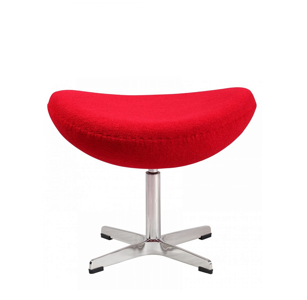 Оттоманка Egg Ottoman Красная Кашемир, DG-F-PF116-1 от DG-home Оттоманка Egg Ottoman Красная Кашемир, DG-F-PF116-1 от DG-home