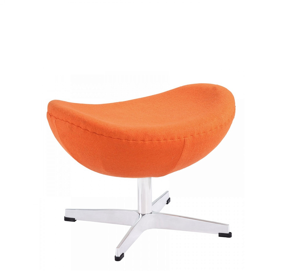 Оттоманка Egg Ottoman Оранжевая Кашемир , DG-F-PF116-2 от DG-home Оттоманка Egg Ottoman Оранжевая Кашемир , DG-F-PF116-2 от DG-home