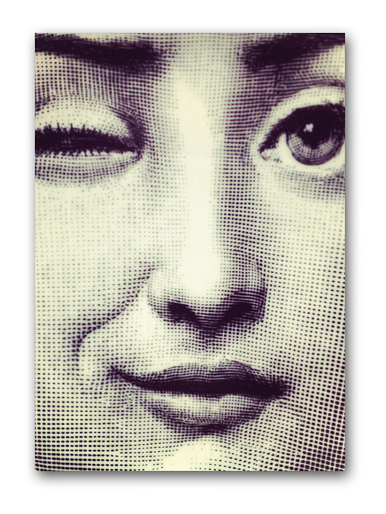 Постер Fornasetti wink А4 Постер Fornasetti wink А4Постеры<br>Кажется, эта женщина повсюду: на тарелках, <br>обоях, столах, тканях… Меняется только <br>сюжеты, выражение лица, но женщина — все <br>та же. Конечно же, это Лина Кавальери — оперная <br>дива XIX века, чей портрет Пьеро Форназетти <br>лишь однажды увидел на страницах журнала <br>и повторил в разных вариациях бесчисленное <br>количество раз. На этом оригинальном постере <br>Лина загадочно подмигивает нам, словно <br>обещая рассказать о чём-то очень сокровенном. <br>Хотите узнать о чём? Купите этот постер <br>в нашем интернет-магазине — он станет прекрасным <br>украшением интерьера и замечательным подарком <br>поклонникам творчества маэстро Форназетти. <br>Размер А3 (297x420 мм). Рамки белого, чёрного, <br>серебряного, золотого цветов. Выбирайте!<br><br>Цвет: Серый<br>Материал: Бумага<br>Вес кг: 0,3<br>Длина см: 30<br>Ширина см: 21