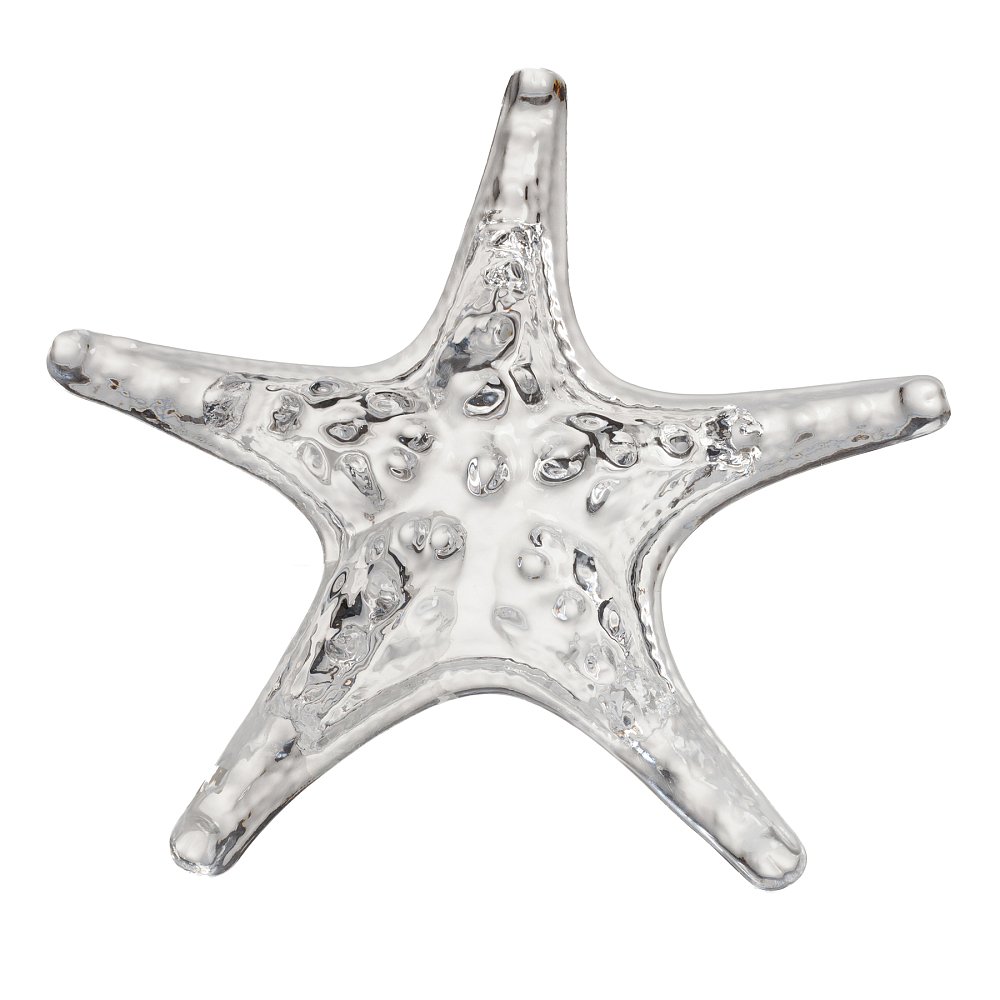 Декоратиное блюдо Starfish Декоратиное блюдо StarfishБлюда<br><br><br>Цвет: Прозрачный<br>Материал: Стекло<br>Вес кг: 1,4<br>Длина см: 29,5<br>Ширина см: 29,5<br>Высота см: 6,5