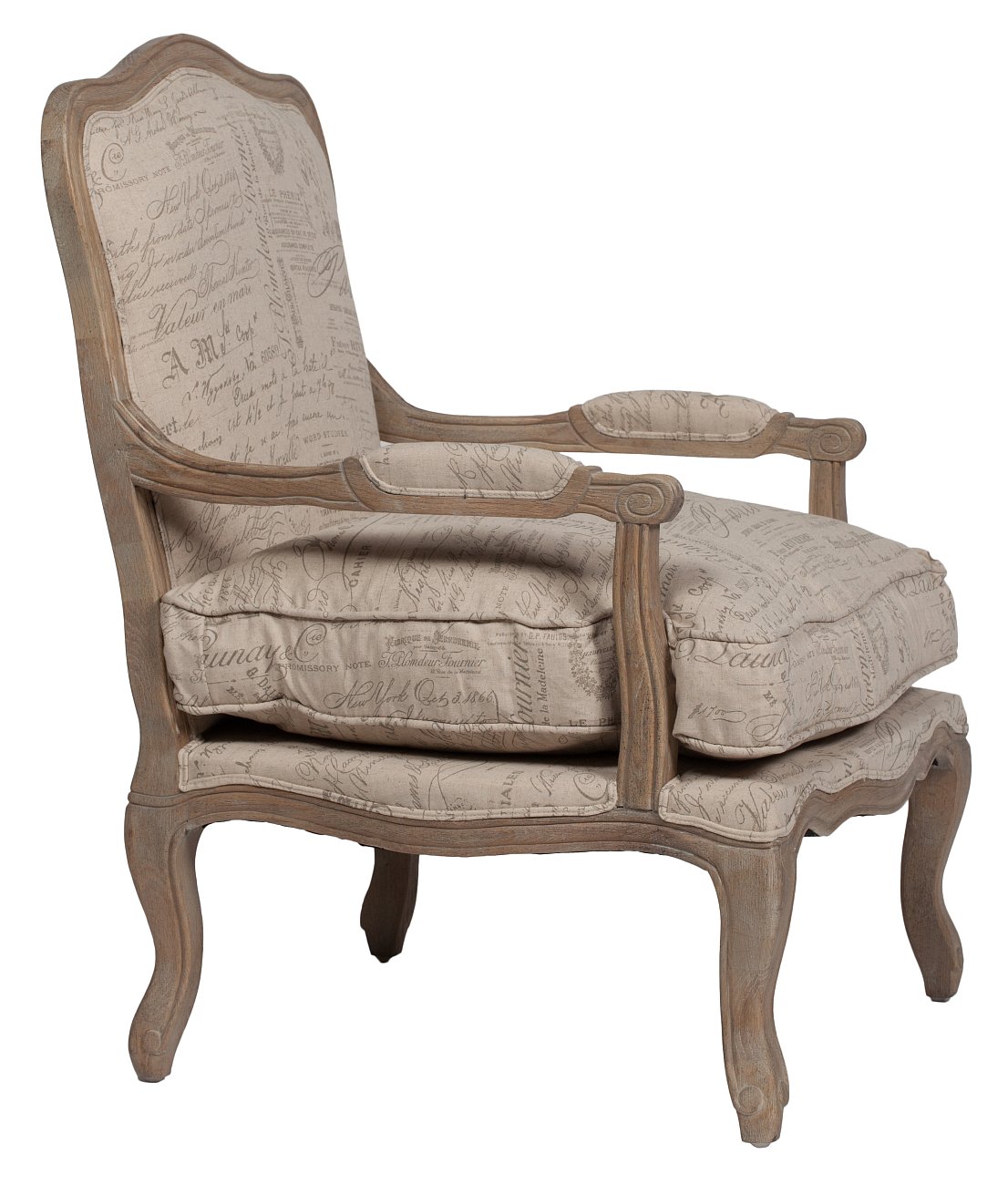 Кресло Louisa Bergere Chair Рисунок Лен Кресло Louisa Bergere Chair Рисунок Лен
