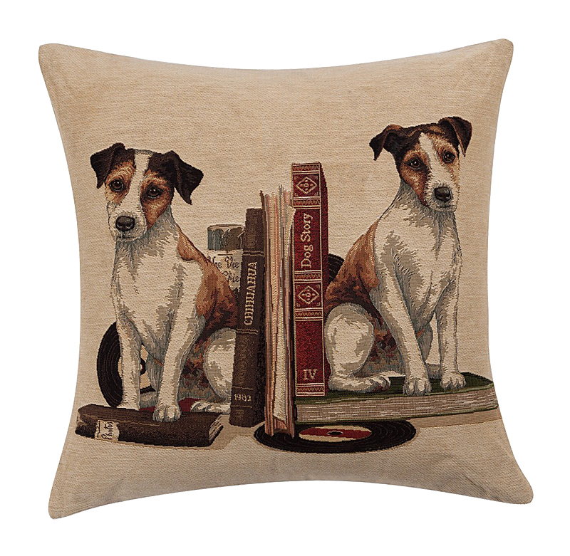 Подушка с джек-рассел терьерами Bookends Jack Russell Подушка с джек-рассел терьерами Bookends Jack Russell