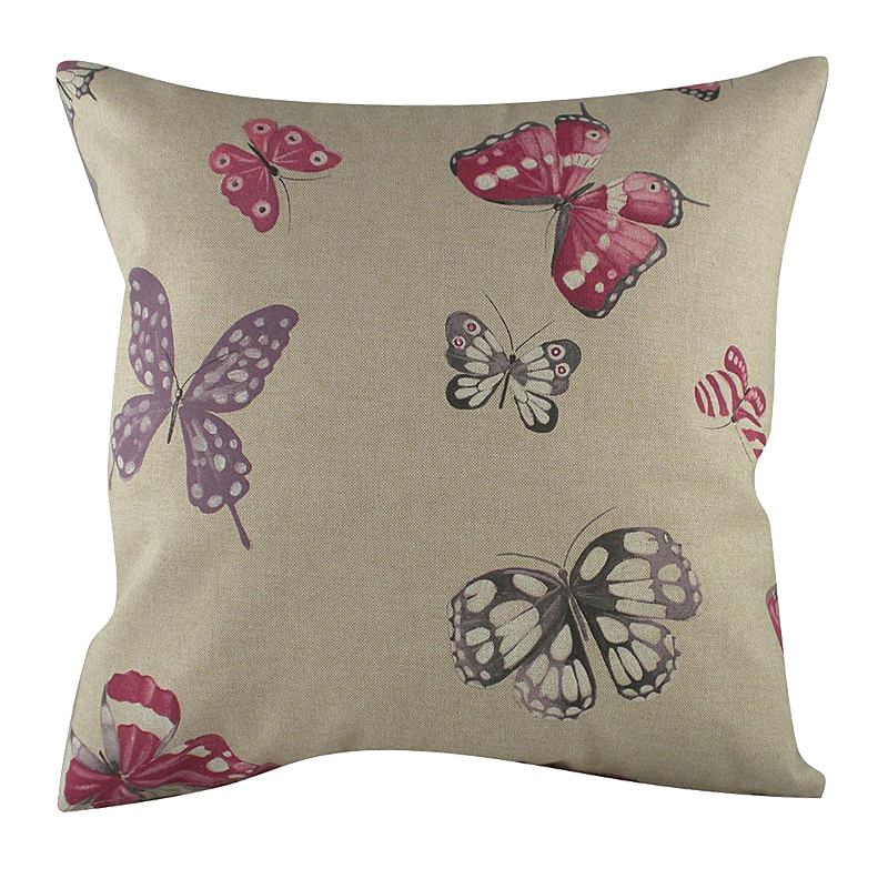 Подушка с бабочками Pink Butterflies Подушка с бабочками Pink Butterflies