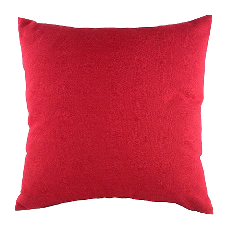 Однотонная красная подушка Red Однотонная красная подушка Red