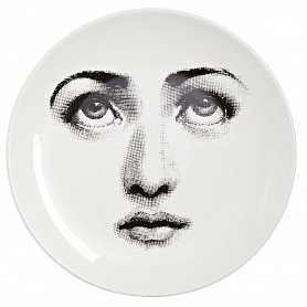 Тарелка Пьеро Форназетти Silver Faces Large Тарелка Пьеро Форназетти Silver Faces Large