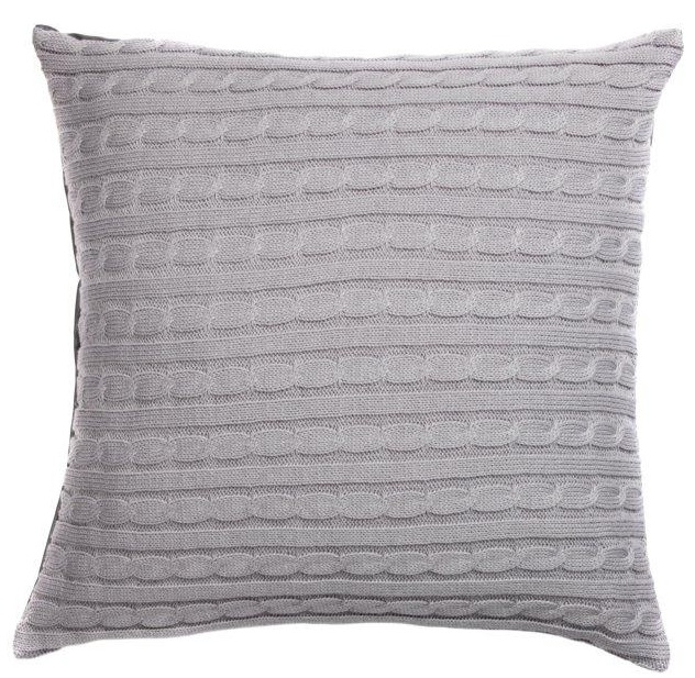 Подушка вязаная Kelly Gray 4 Подушка вязаная Kelly Gray 4