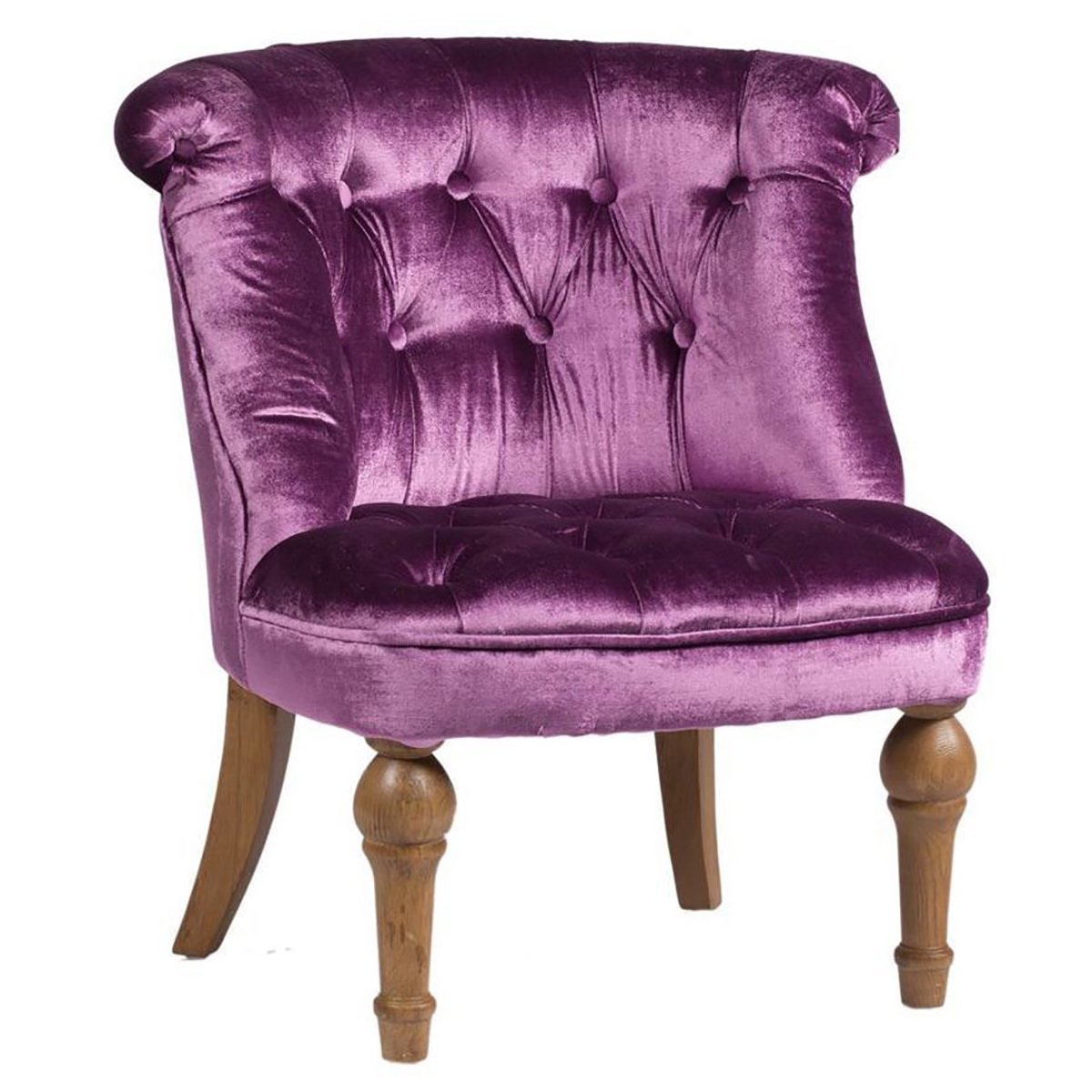 Кресло Sophie Tufted Slipper Chair Сиреневый Вельвет Кресло Sophie Tufted Slipper Chair Сиреневый Вельвет