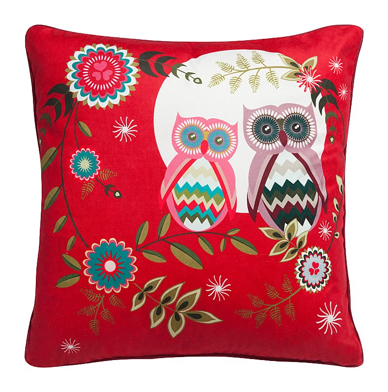 Подушка с совами Owl's Party Подушка с совами Owl's Party