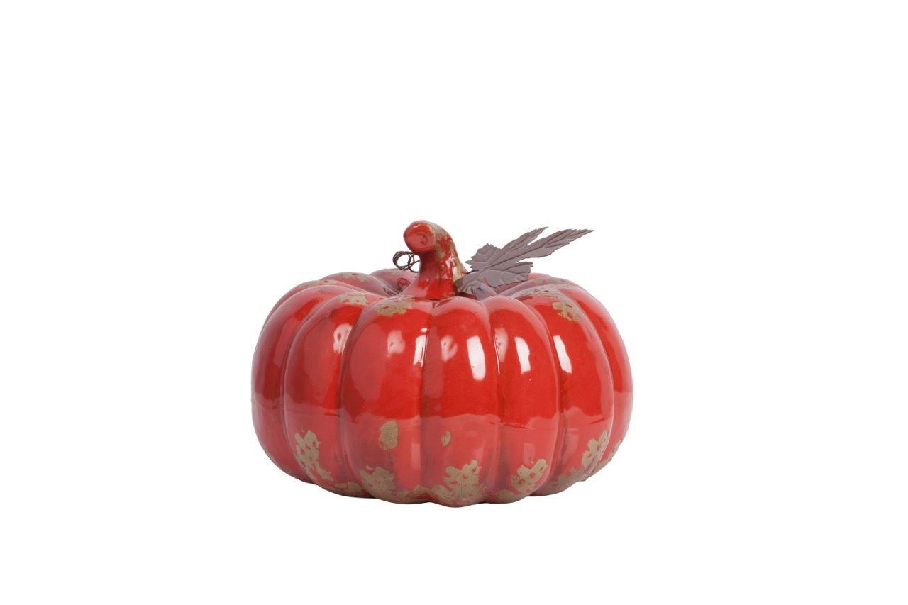 Предмет декора статуэтка тыква Calabaza Red Предмет декора статуэтка тыква Calabaza Red