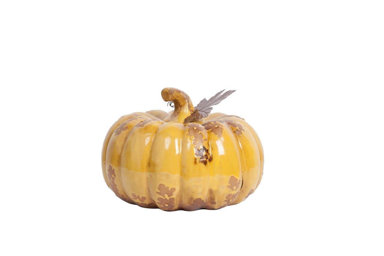 Предмет декора статуэтка тыква Calabaza Brown Предмет декора статуэтка тыква Calabaza Brown