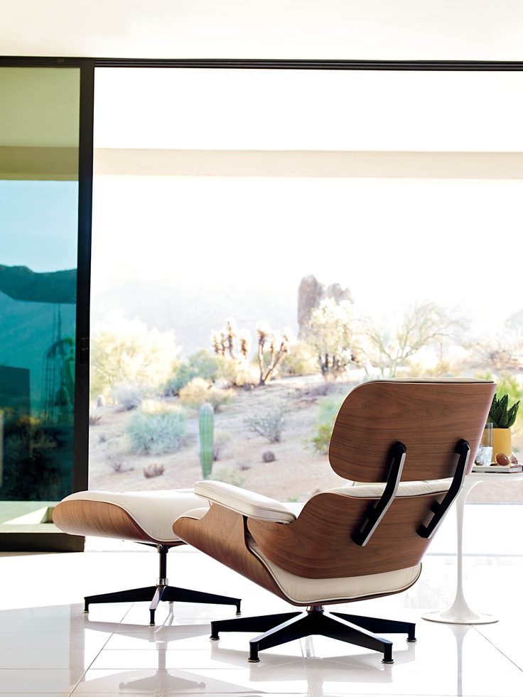 Кресло Lounge Chair & Ottoman Кремовая Кожа Класса Премиум Кресло Lounge Chair & Ottoman Кремовая Кожа Класса Премиум