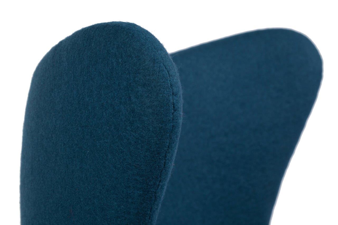 Кресло Egg Chair Сине-зелёное 100% Кашемир Кресло Egg Chair Сине-зелёное 100% Кашемир