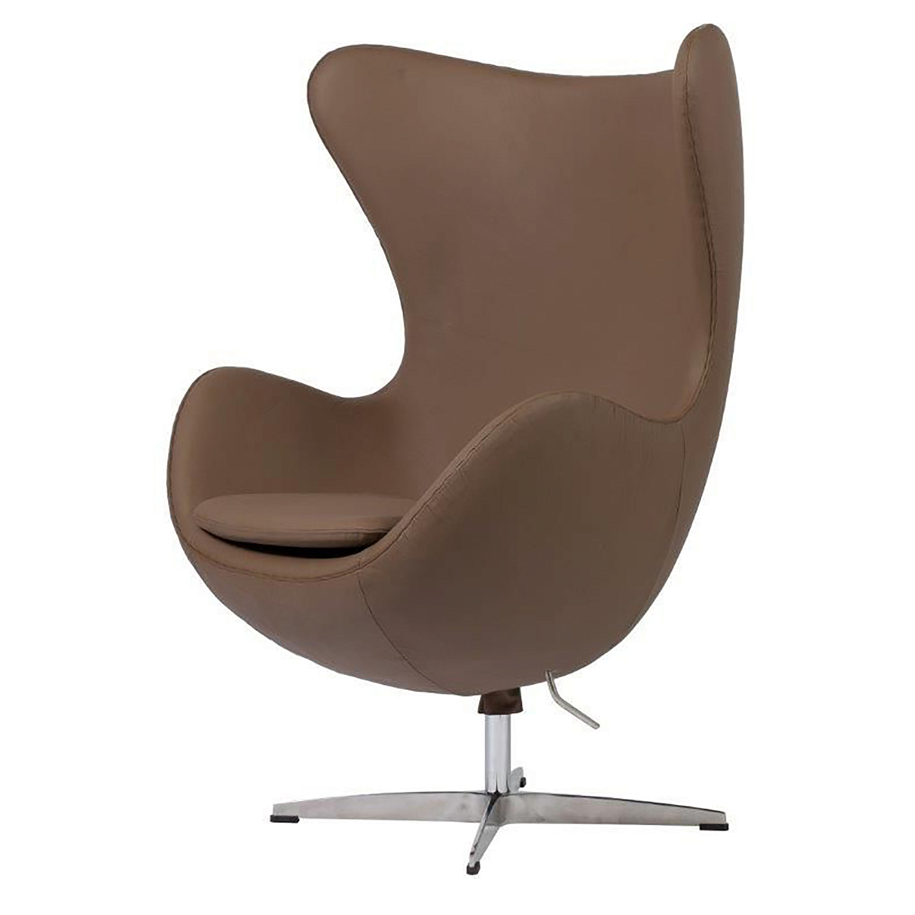 Кресло Egg Chair Коричневое Кожа Класса Премиум Кресло Egg Chair Коричневое Кожа Класса Премиум