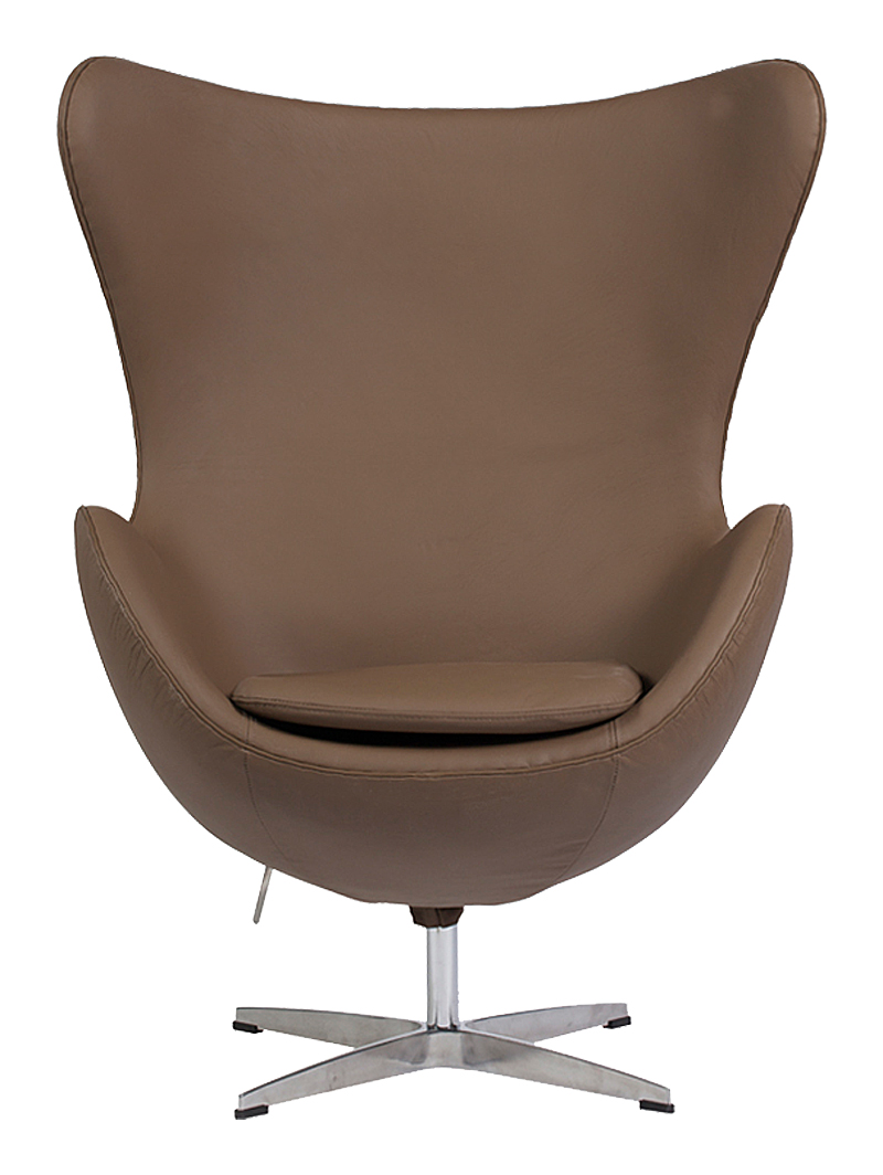 Кресло Egg Chair Коричневое Кожа Класса Премиум Кресло Egg Chair Коричневое Кожа Класса Премиум