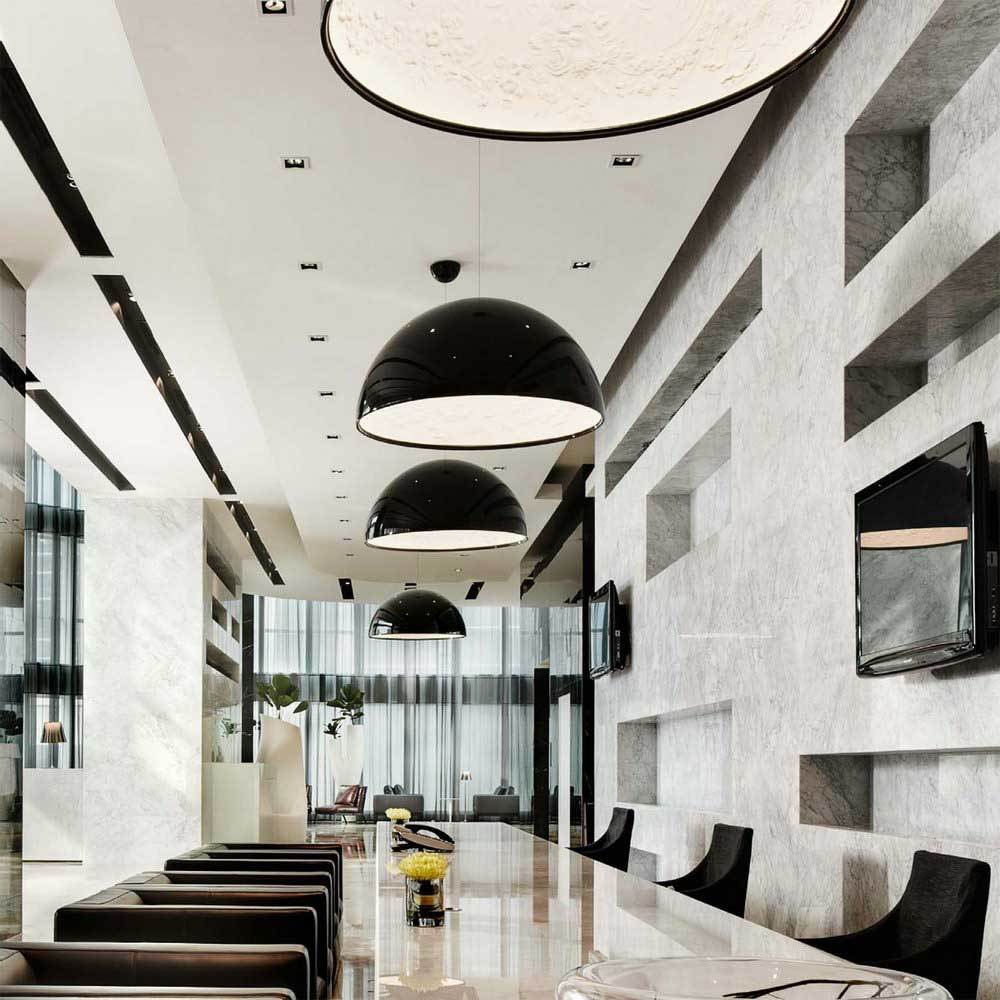 Подвесной светильник SkyGarden Flos D90 Black Подвесной светильник SkyGarden Flos D90 Black