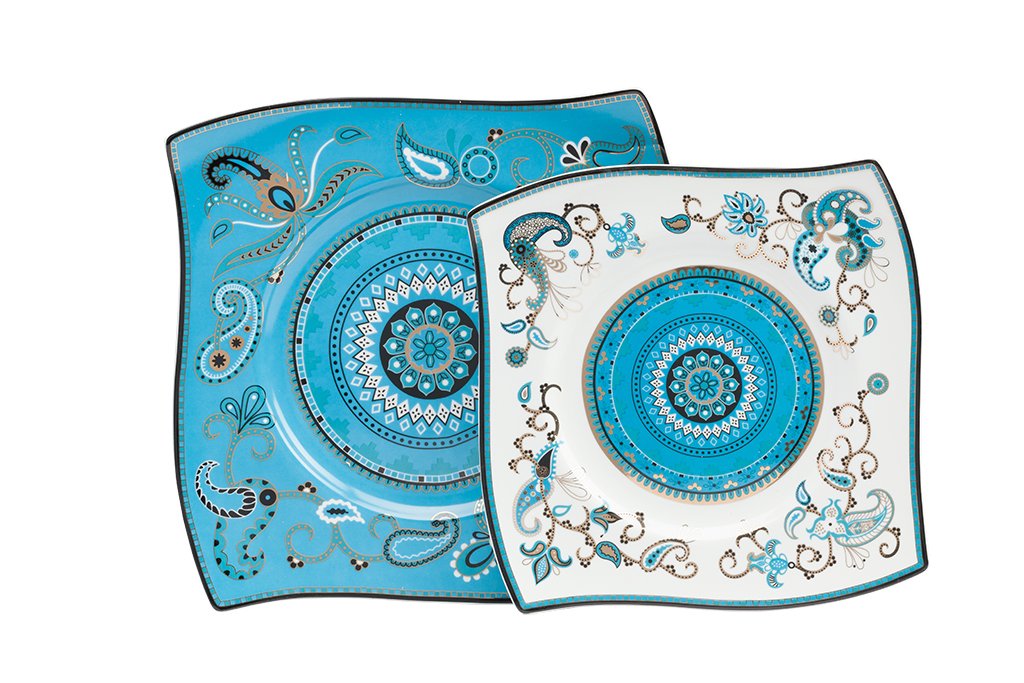 Комплект тарелок Artblanc Blue Комплект тарелок Artblanc Blue