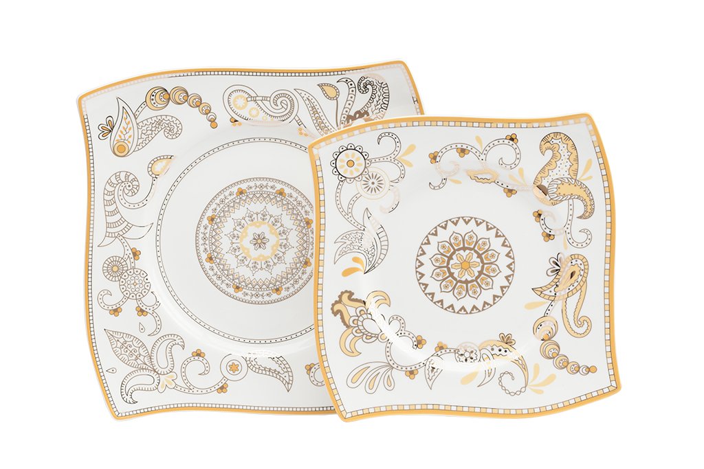 Комплект тарелок Artblanc Gold Комплект тарелок Artblanc Gold