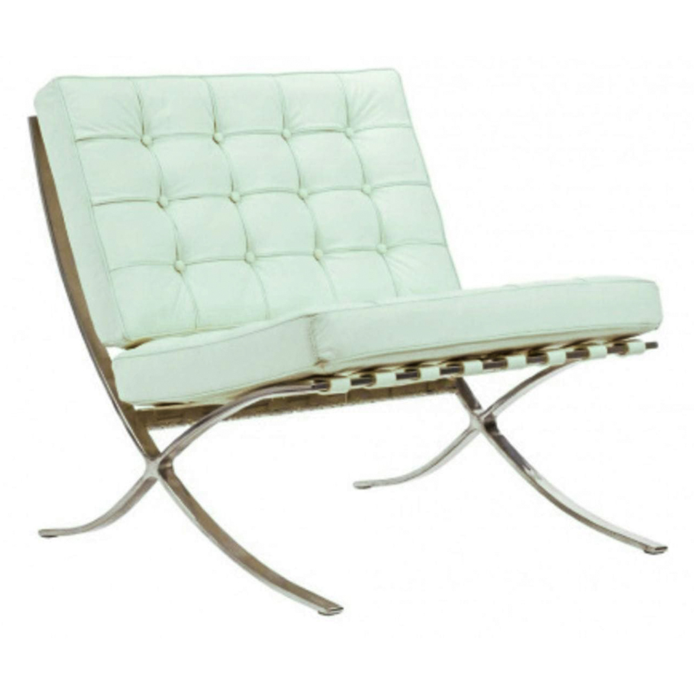 Детское кресло Barcelona Chair Тиффани Кожа Класса Премиум Детское кресло Barcelona Chair Тиффани Кожа Класса Премиум