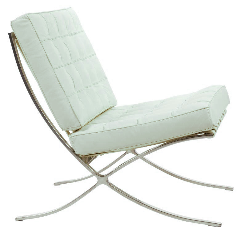 Детское кресло Barcelona Chair Тиффани Кожа Класса Премиум Детское кресло Barcelona Chair Тиффани Кожа Класса Премиум