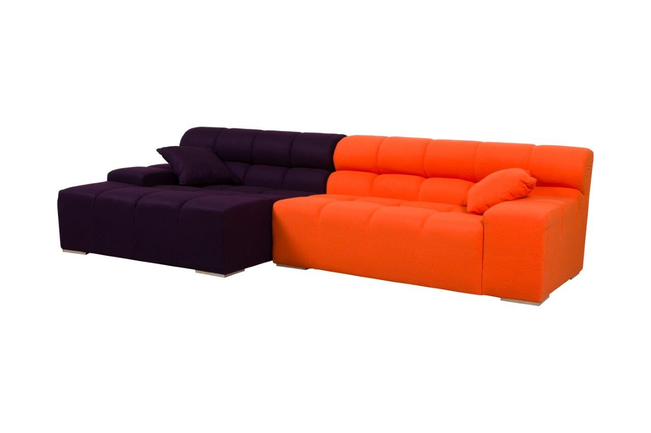 Диван Tufty-Time Sofa Фиолетово-оранжевая Шерсть Диван Tufty-Time Sofa Фиолетово-оранжевая Шерсть