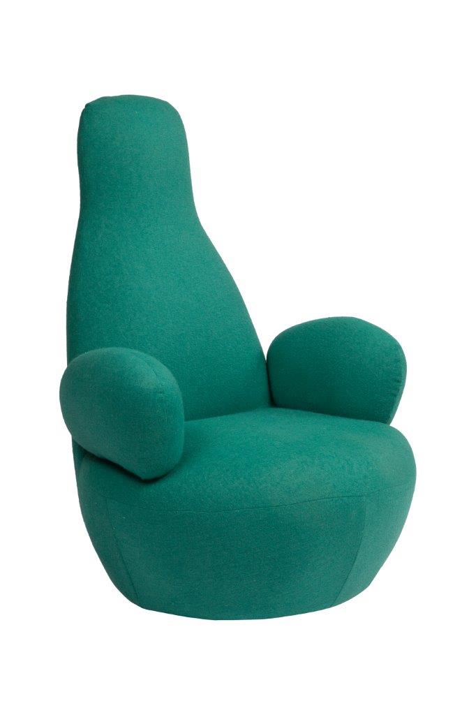 Кресло Bottle Chair Зеленая Шерсть Кресло Bottle Chair Зеленая Шерсть