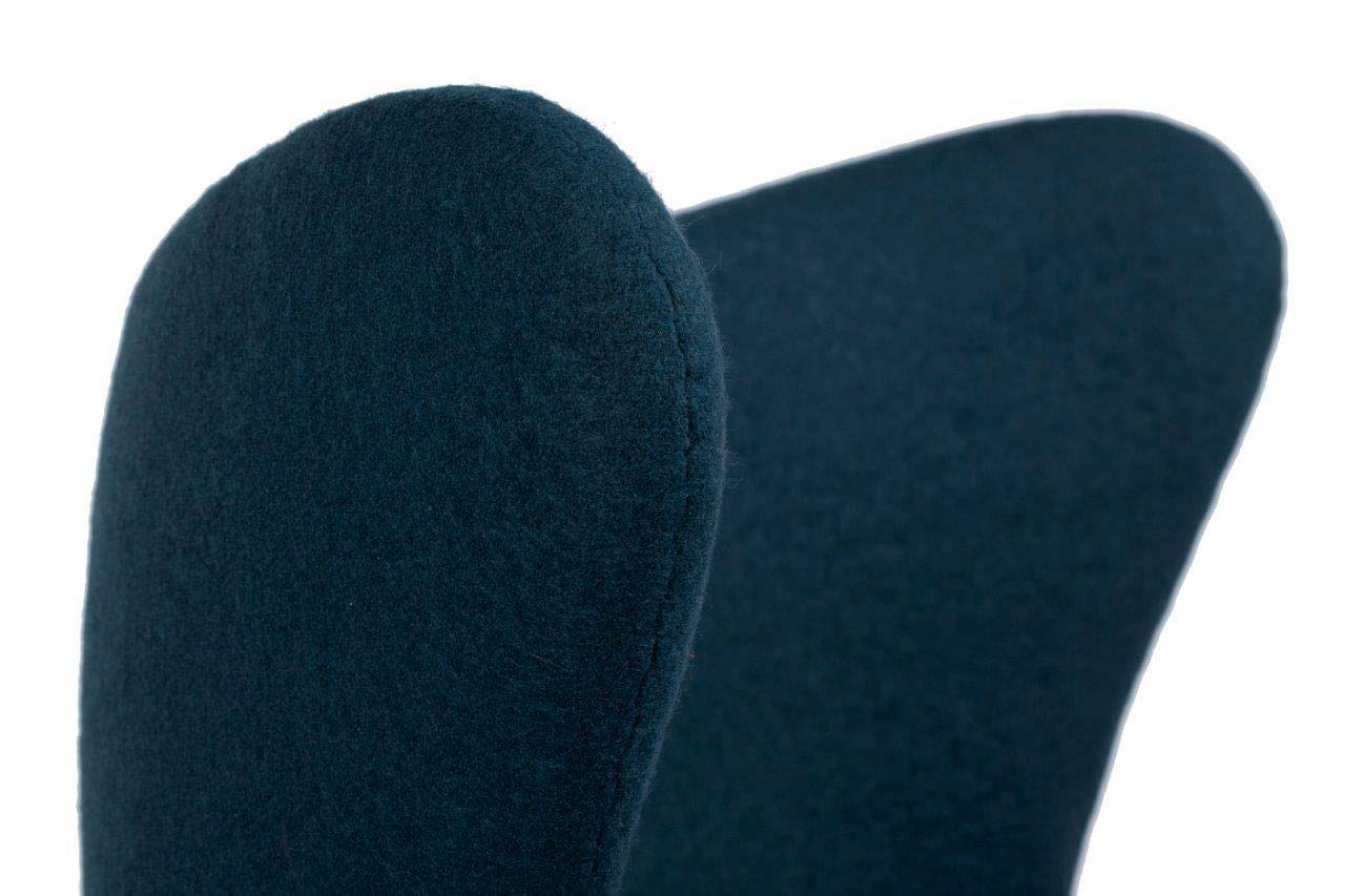 Кресло Egg Chair Серо-синее 100% Кашемир Кресло Egg Chair Серо-синее 100% Кашемир