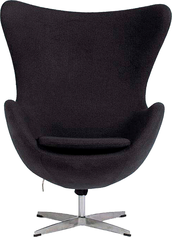 Кресло Egg Chair Пепельно-Серое 100% Кашемир Кресло Egg Chair Пепельно-Серое 100% Кашемир