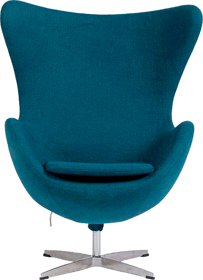 Кресло Egg Chair Аквамариновое 100% Шерсть Кресло Egg Chair Аквамариновое 100% Шерсть