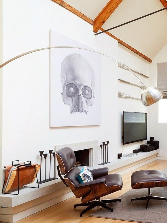 Кресло Lounge Chair & Ottoman Коричневая Кожа Класса Премиум Кресло Lounge Chair & Ottoman Коричневая Кожа Класса Премиум