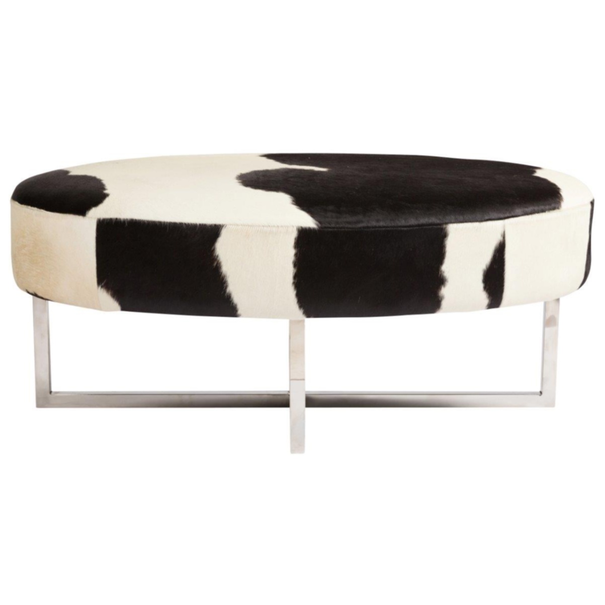Оттоманка Cowhide Оттоманка Cowhide