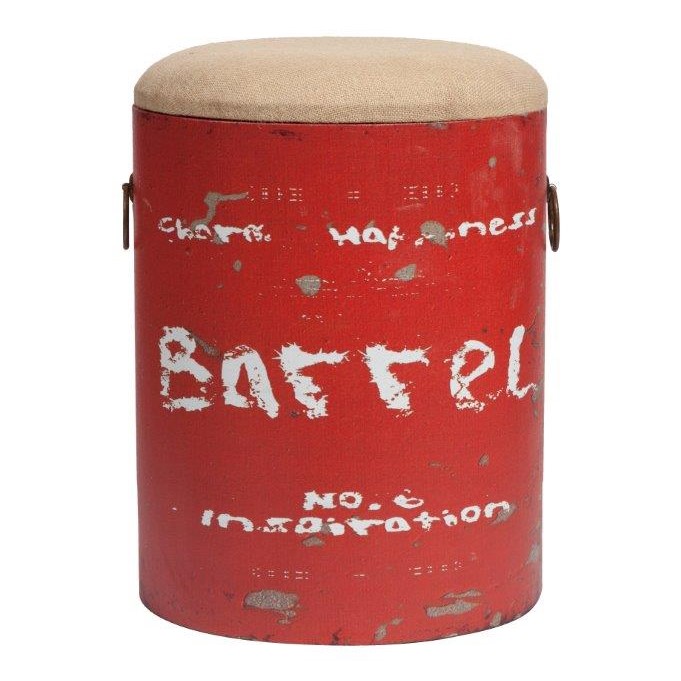 Столик-табурет Barrel Red Столик-табурет Barrel Red