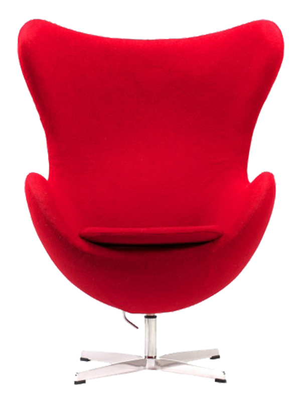 Кресло Egg Chair Красное 100% Шерсть Кресло Egg Chair Красное 100% Шерсть