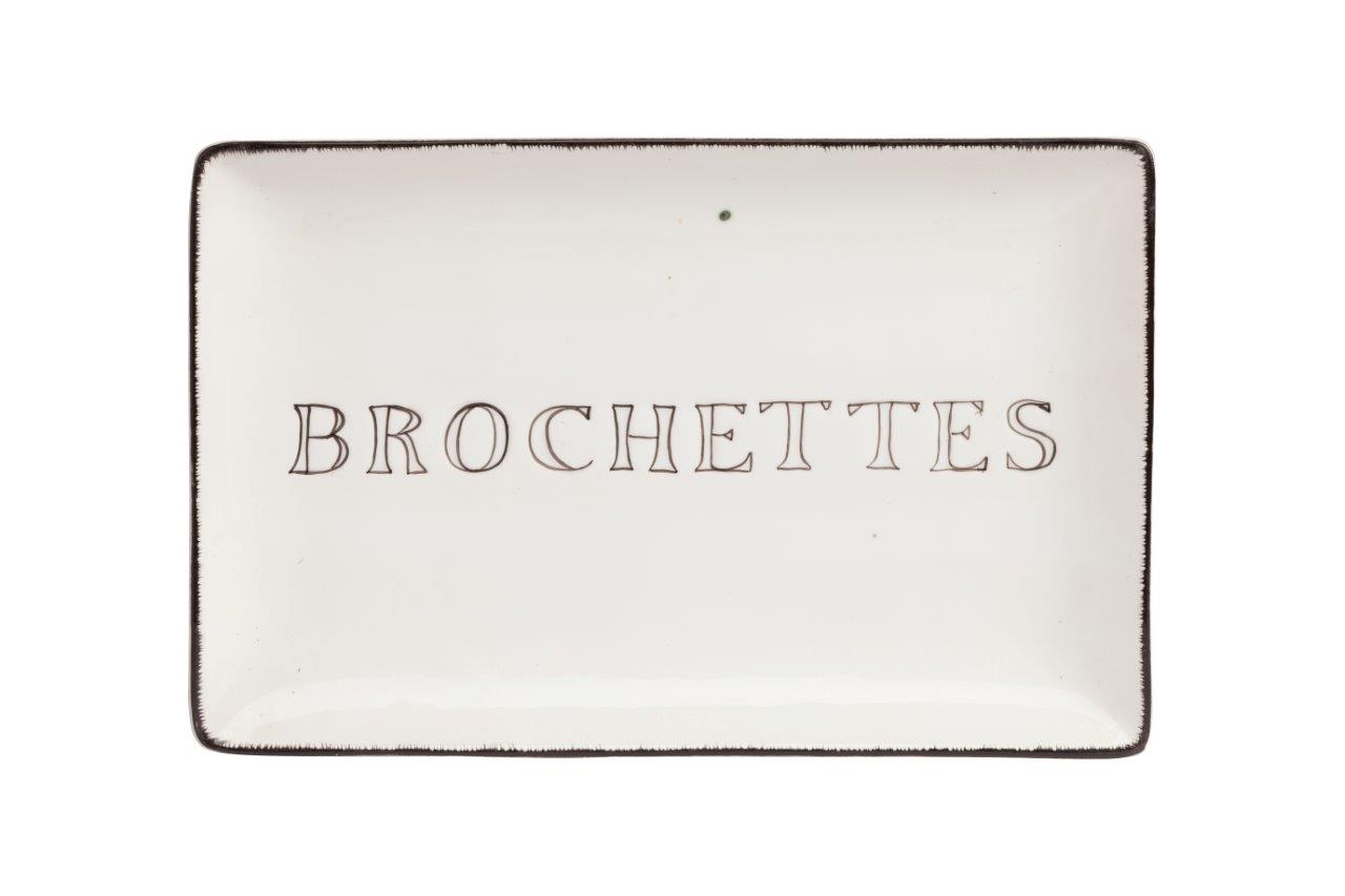 Декоративное блюдо Brochettes White Декоративное блюдо Brochettes White