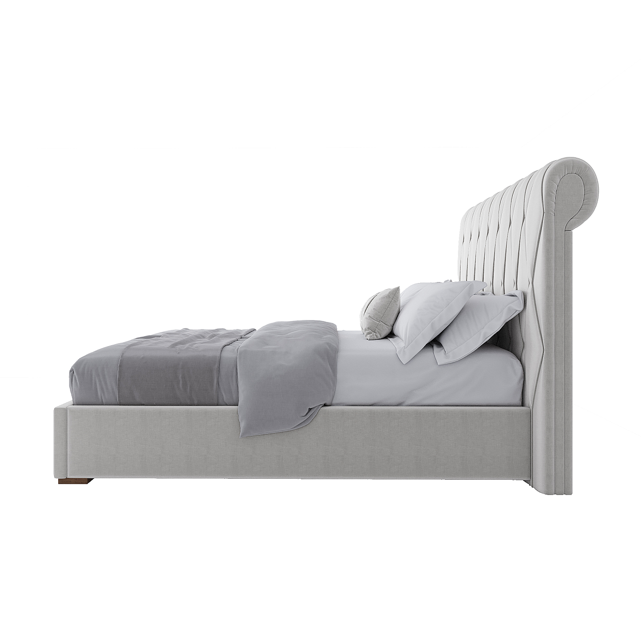 Кровать Bluemoon 180х200 Белая Кожа Класса Премиум Кровать Bluemoon 180х200 Белая Кожа Класса Премиум