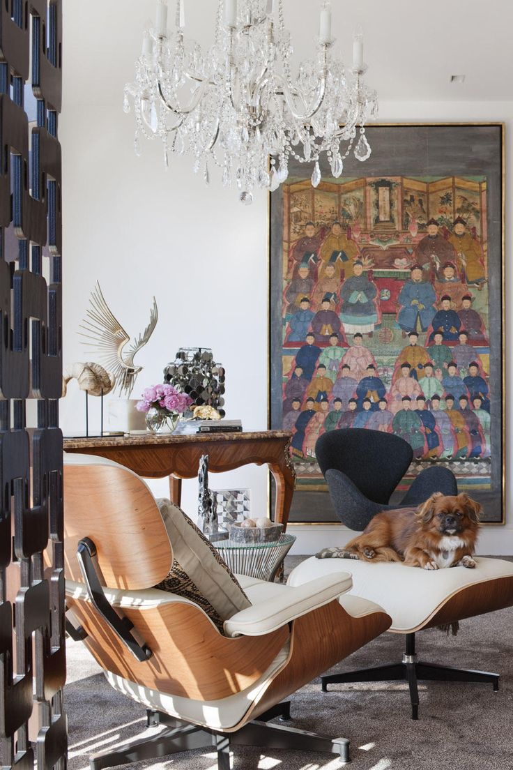 Кресло Lounge Chair & Ottoman Белая Кожа Класса Премиум Кресло Lounge Chair & Ottoman Белая Кожа Класса Премиум