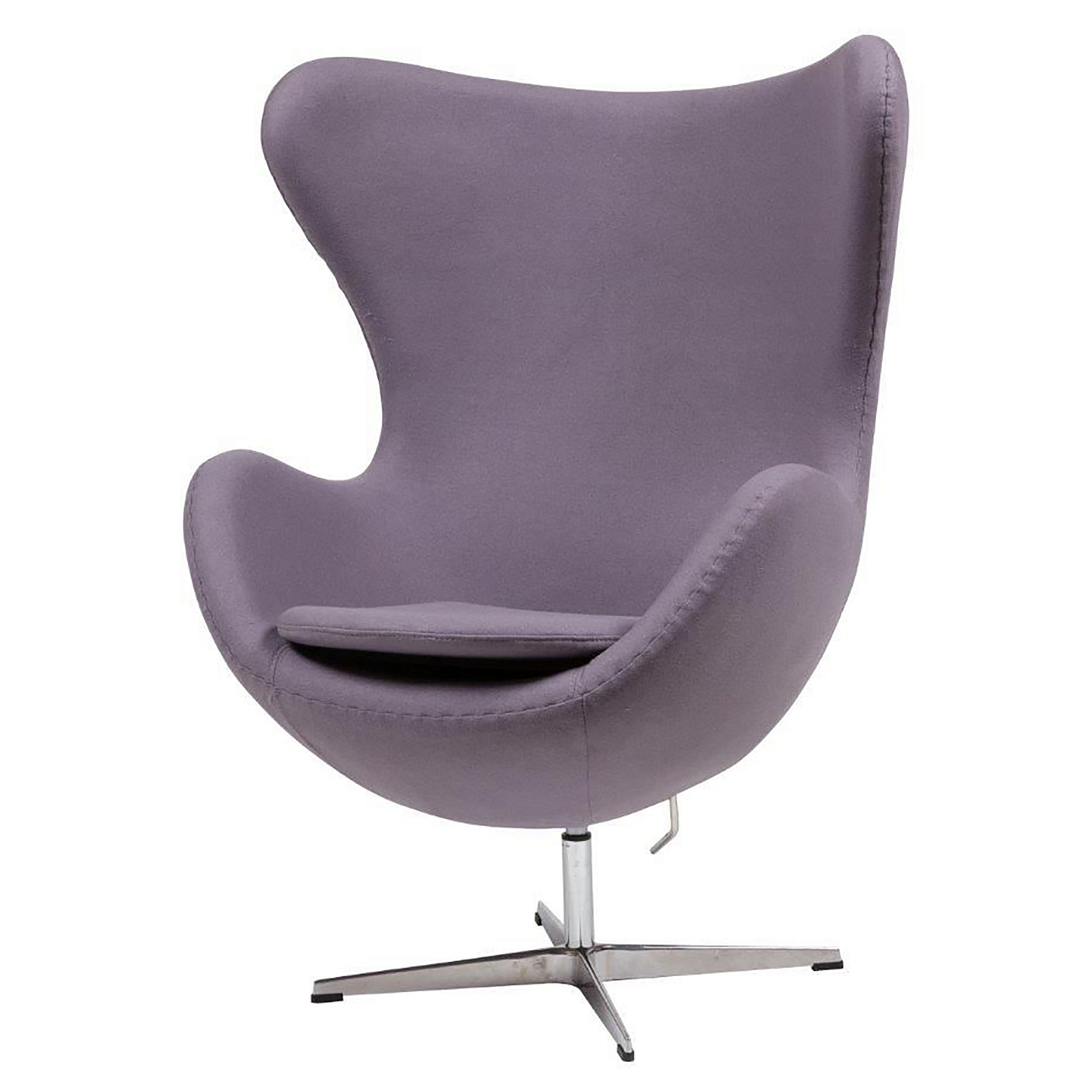 Кресло Egg Chair Лиловое 100% Кашемир Кресло Egg Chair Лиловое 100% Кашемир