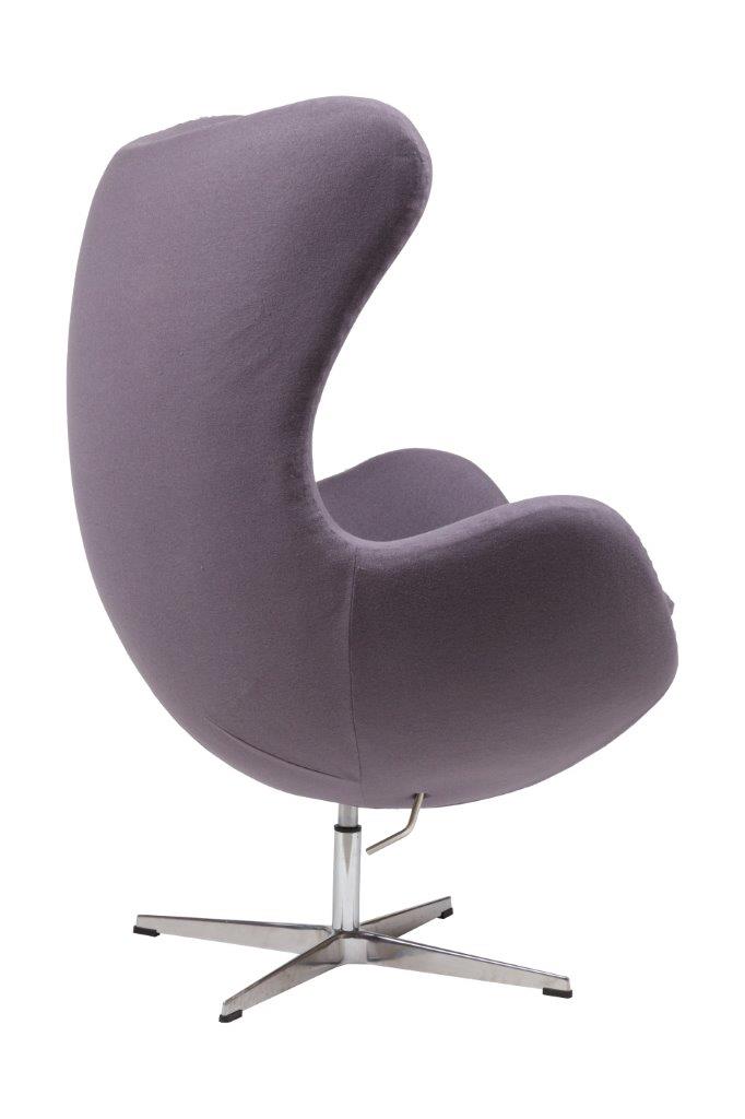 Кресло Egg Chair Лиловое 100% Кашемир М Кресло Egg Chair Лиловое 100% Кашемир М