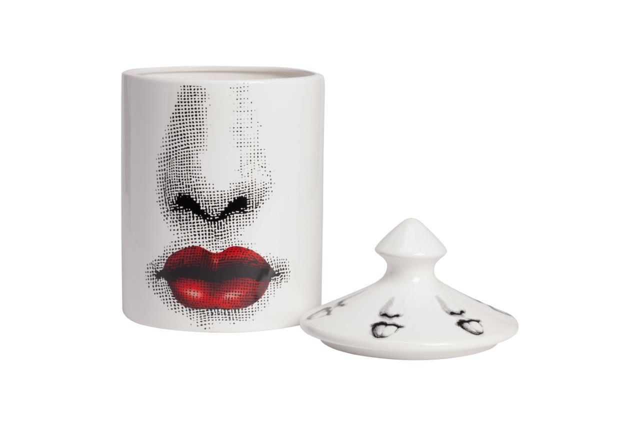 Подсвечник с крышкой Пьеро Форназетти Bacio Candle Red Подсвечник с крышкой Пьеро Форназетти Bacio Candle Red