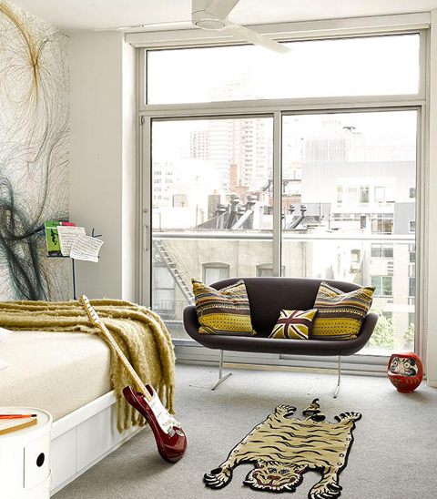 Диван Swan Sofa Фиолетовый Шерсть Диван Swan Sofa Фиолетовый Шерсть