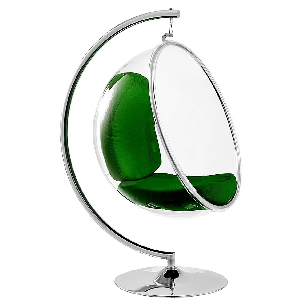 Кресло Bubble Chair with Stand Зеленая Экокожа Кресло Bubble Chair with Stand Зеленая Экокожа