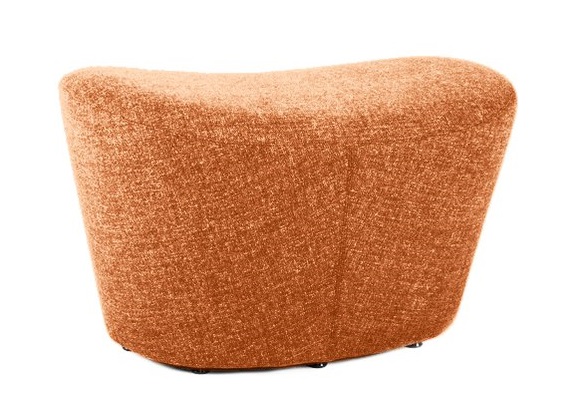 Оттоманка Papilio Lounge Chair Оранжевая Кашемир Оттоманка Papilio Lounge Chair Оранжевая Кашемир