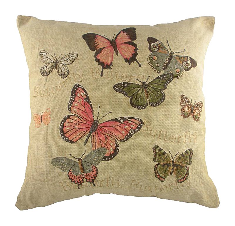 Подушка с принтом Butterflies Подушка с принтом Butterflies
