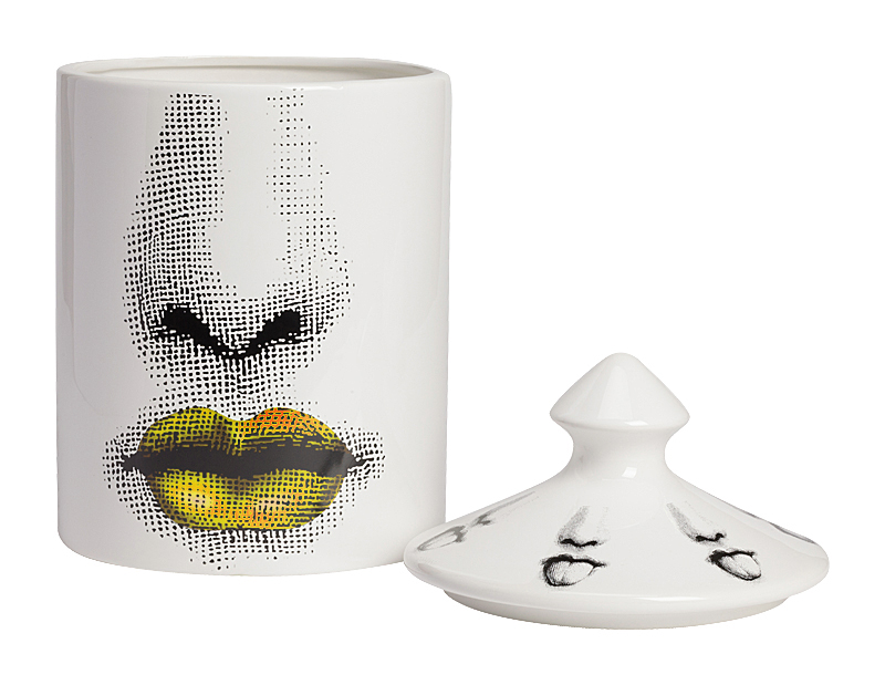 Подсвечник с крышкой Пьеро Форназетти Bacio Candle Yellow Подсвечник с крышкой Пьеро Форназетти Bacio Candle Yellow