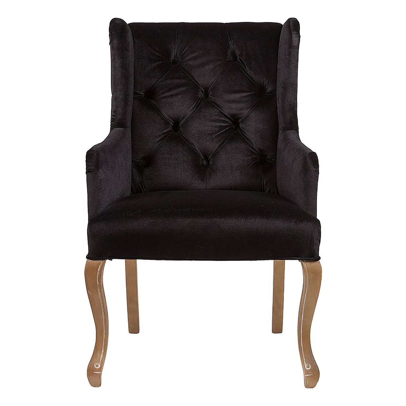 Кресло Ashby Chair Черный Вельвет Чёрный - Мебель - Кресла купить Кресло Ashby Chair Черный Вельвет Чёрный - Мебель - Кресла купить