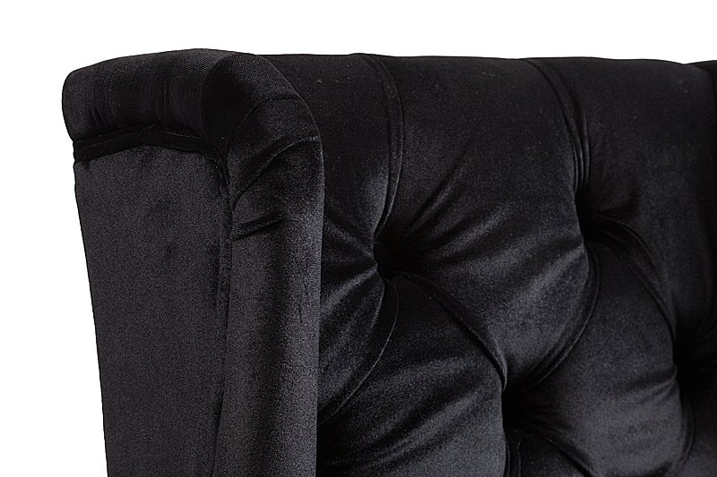 Кресло Ashby Chair Черный Вельвет Чёрный - Мебель - Кресла купить Кресло Ashby Chair Черный Вельвет Чёрный - Мебель - Кресла купить