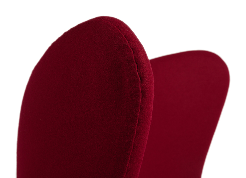 Кресло Egg Chair Бордовое 100% Кашемир М Кресло Egg Chair Бордовое 100% Кашемир М