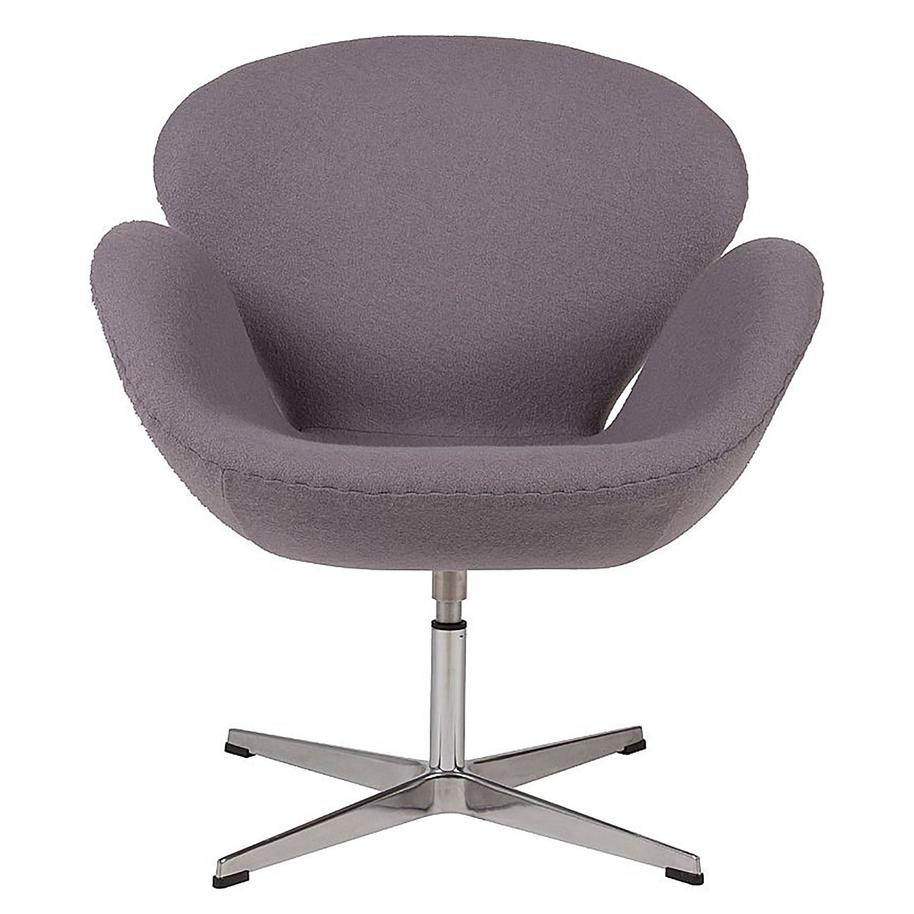 Кресло Swan Chair Серая Шерсть Кресло Swan Chair Серая Шерсть