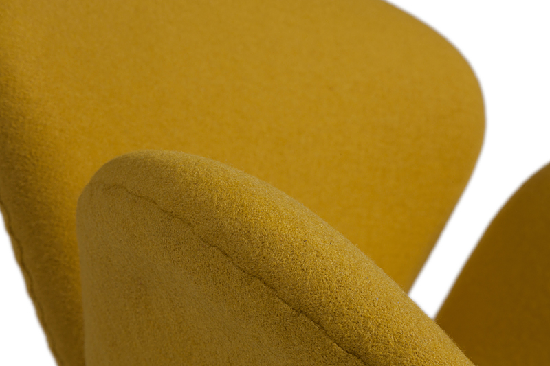 Кресло Swan Chair Желтая Шерсть Кресло Swan Chair Желтая Шерсть