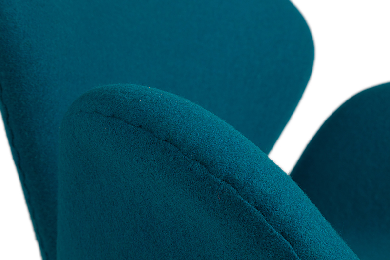 Кресло Swan Chair Темно-голубая Шерсть Кресло Swan Chair Темно-голубая Шерсть